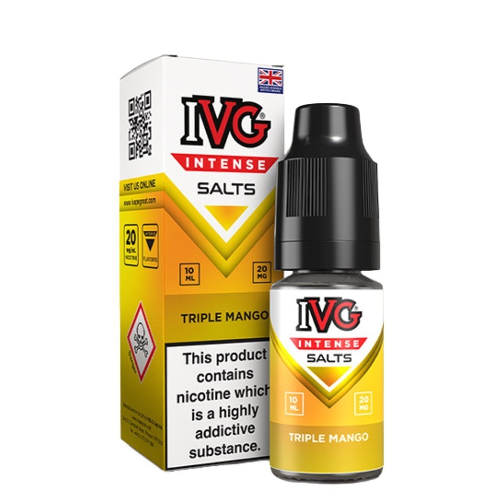 Triple Mango Nic Salts E-Liquid Intense Salts Series by IVG (10ml)