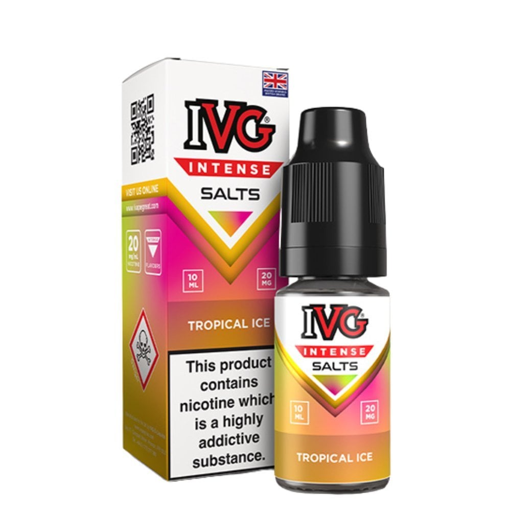 Tropical Ice Nic Salts E-Liquid Intense Salts Series by IVG (10ml)