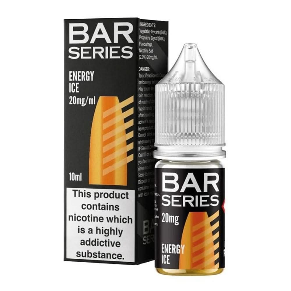 Energy Ice Nic Salt E-Liquid by Bar Series (10ml)
