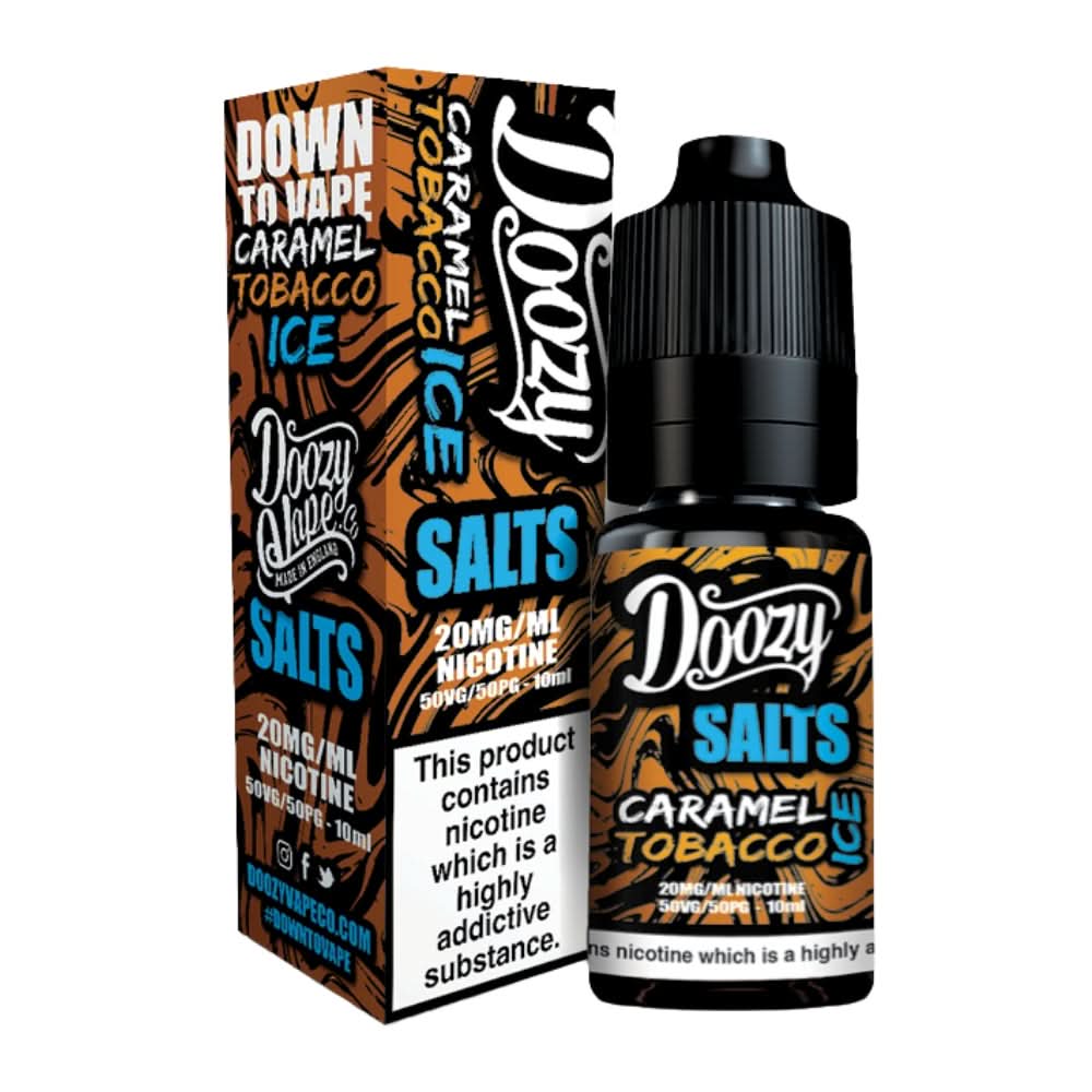Caramel Tobacco Ice Nic Salt E-Liquid by Doozy Vape Co (10ml)