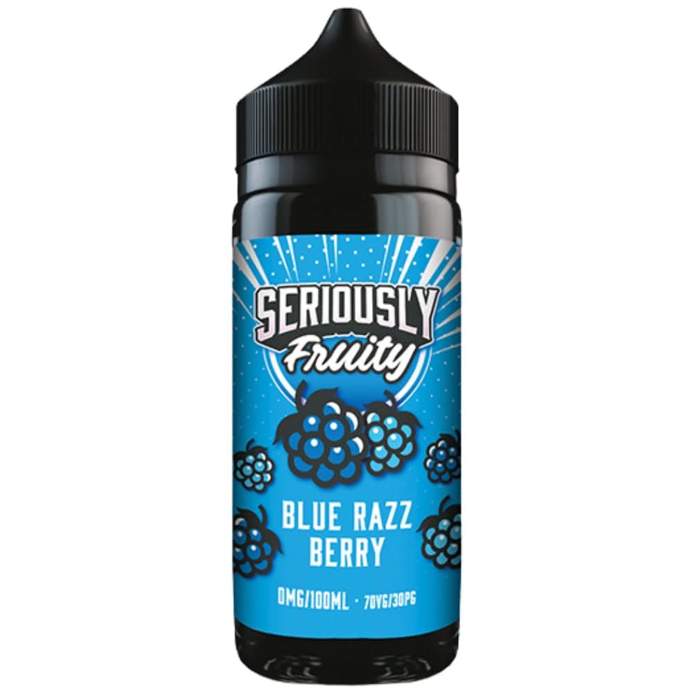 Blue Razz Berry Shortfill E-Liquid Seriously Fruity Series by Doozy Vape Co (100ml)
