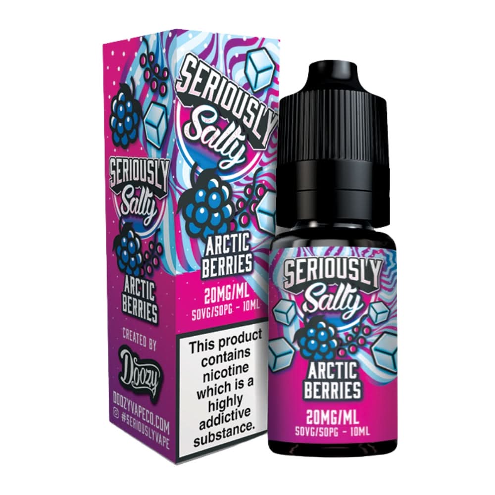 Arctic Berries Nic Salt E-Liquid Seriously Salty Series by Doozy Vape Co (10ml)