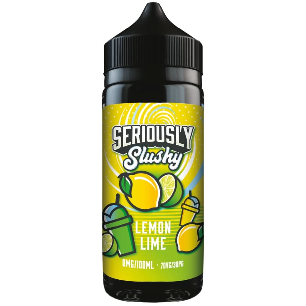 Lemon Lime Shortfill E-Liquid Seriously Slushy Series by Doozy Vape Co (100ml)