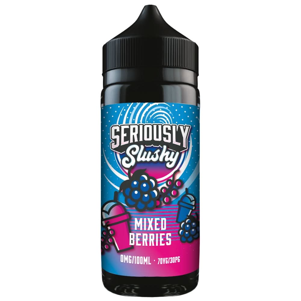 Mixed Berries Shortfill E-Liquid Seriously Slushy Series by Doozy Vape Co (100ml)