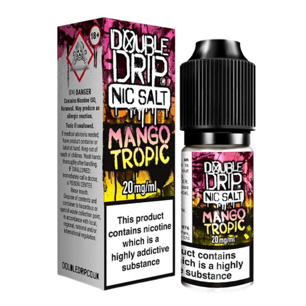 Mango Tropic Nic Salt E-Liquid by Double Drip (10ml)