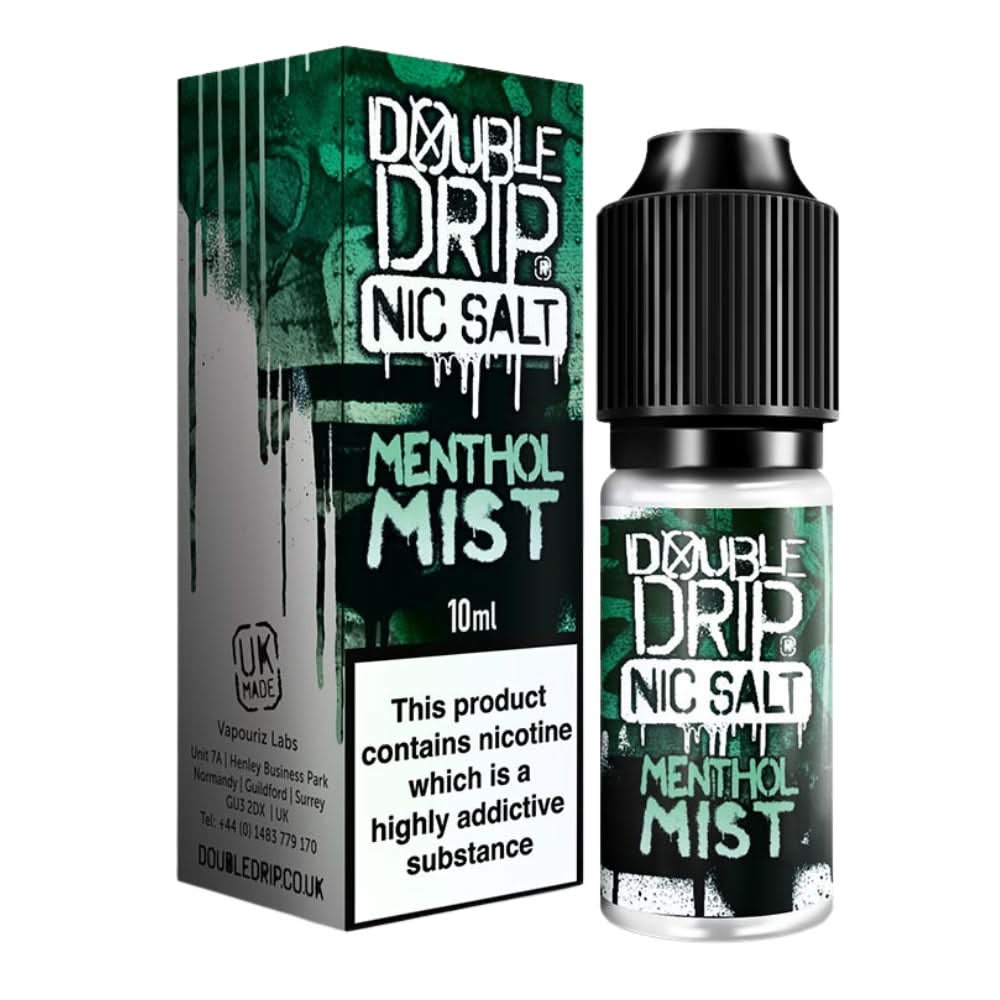 Menthol Mist Nic Salt E-Liquid by Double Drip (10ml)