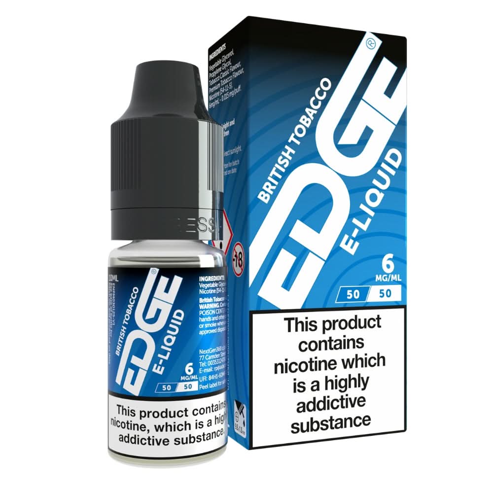 British Tobacco E-Liquid by EDGE (10ml)