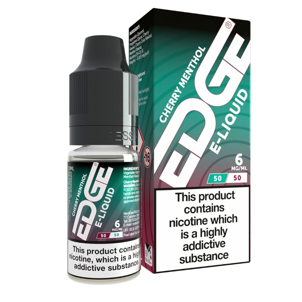Cherry Menthol E-Liquid by EDGE (10ml)