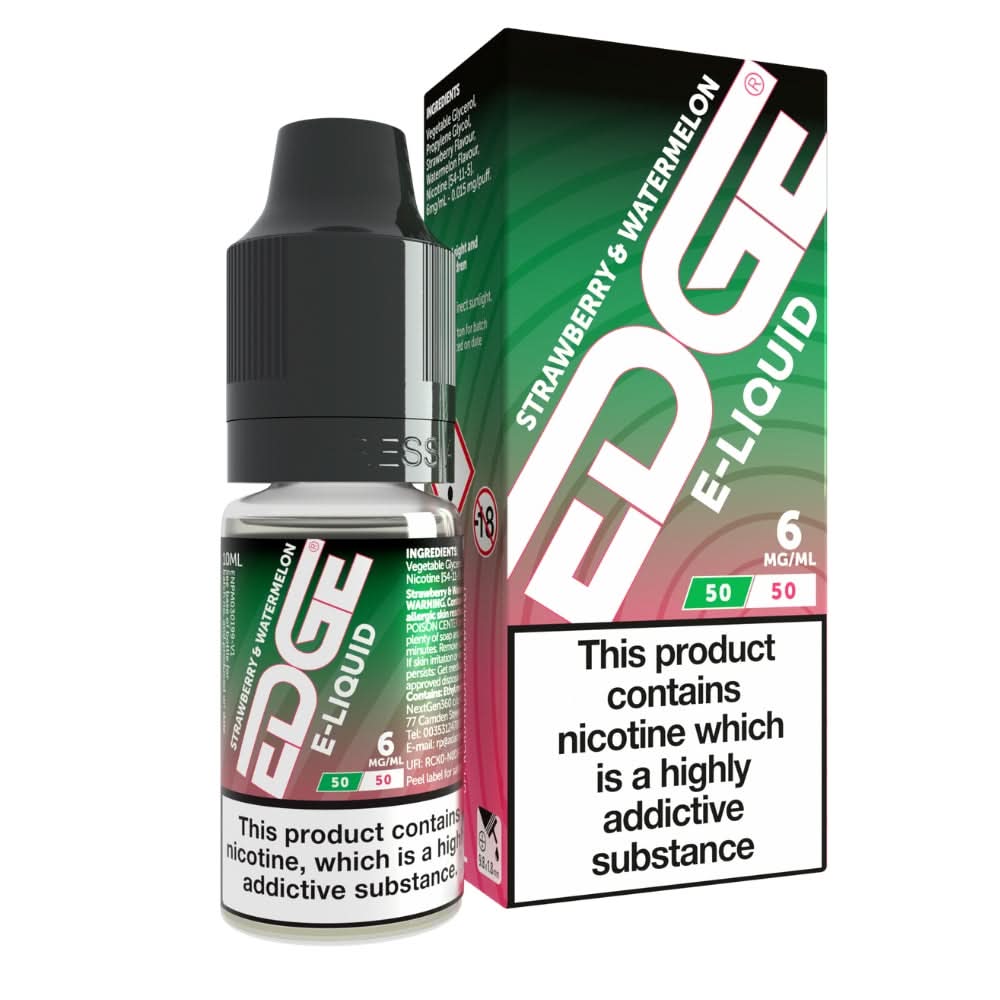 Strawberry & Watermelon E-Liquid by EDGE (10ml)