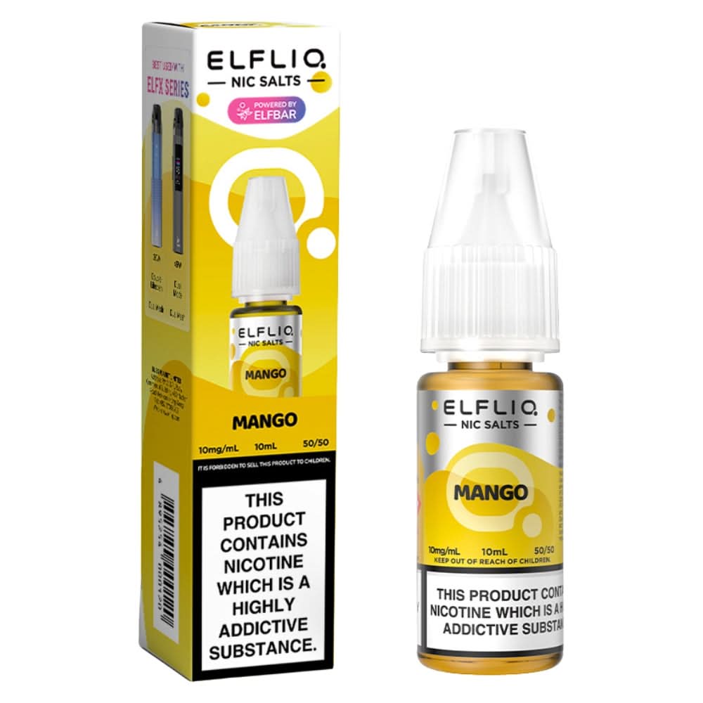 Mango Nic Salt E-Liquid by Elf Bar Elfliq (10ml)