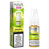 Sour Apple Nic Salt E-Liquid by Elf Bar Elfliq (10ml)