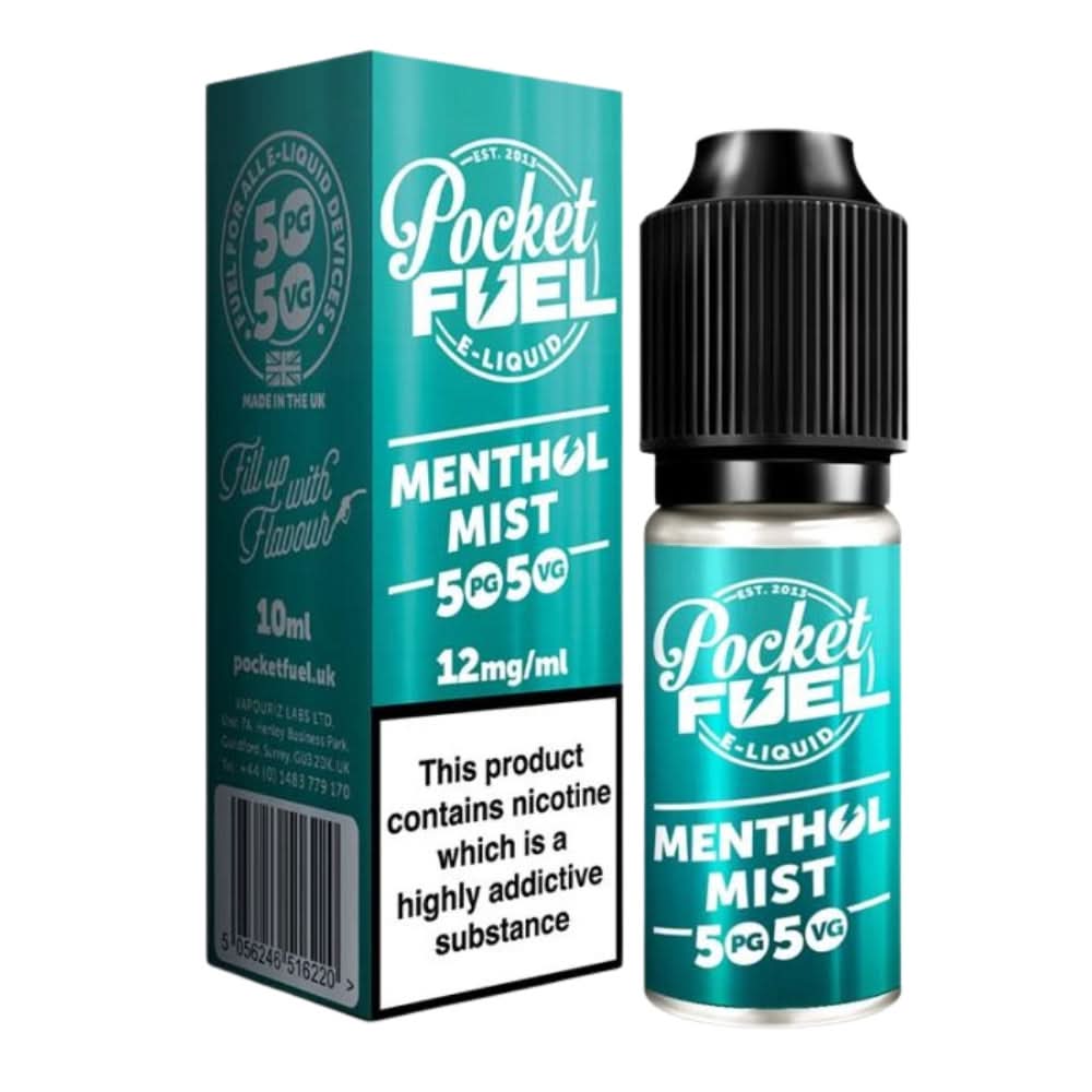 Menthol Mist 50/50 E-Liquid by Pocket Fuel (10ml)