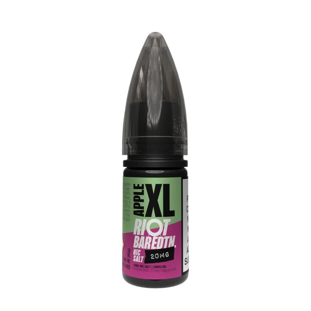 Apple XL Nic Salt E-Liquid Bar Edition by Riot Squad (10ml)