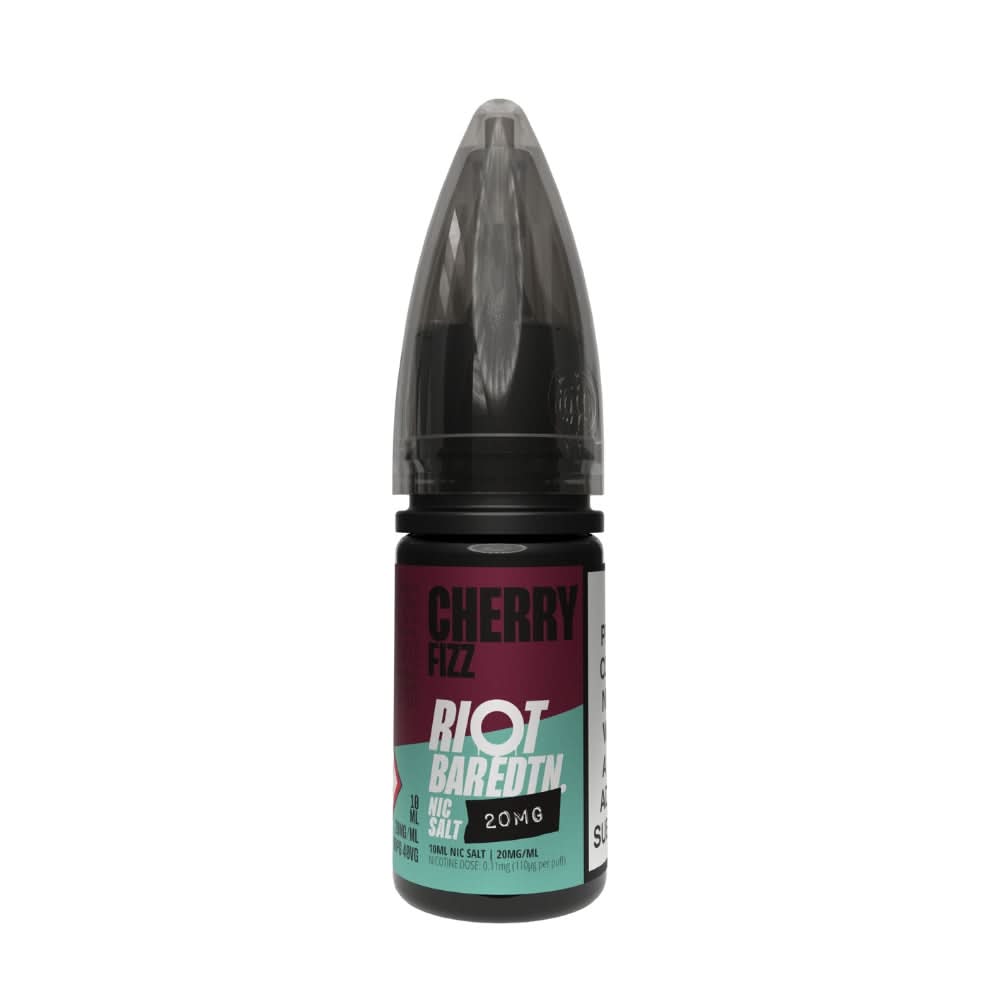 Cherry Fizz Nic Salt E-Liquid Bar Edition by Riot Squad (10ml)