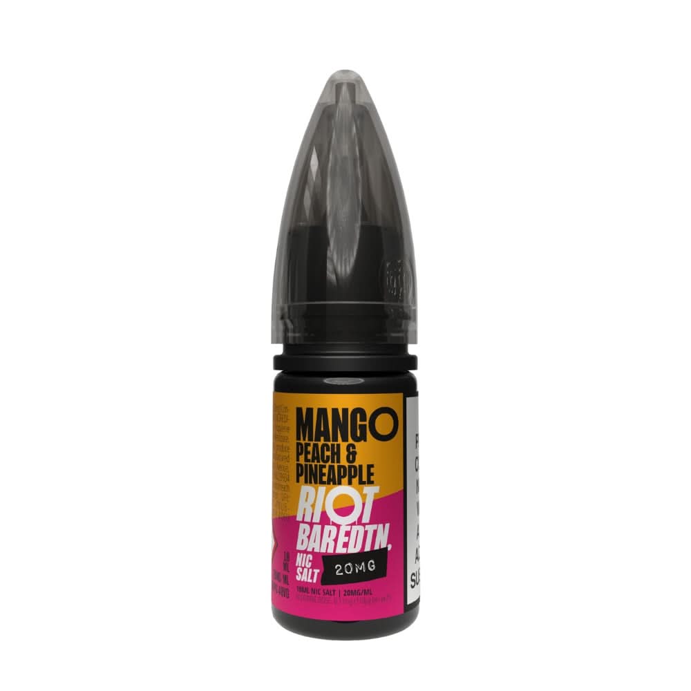 Mango Peach Pineapple Nic Salt E-Liquid Bar Edition by Riot Squad (10ml)