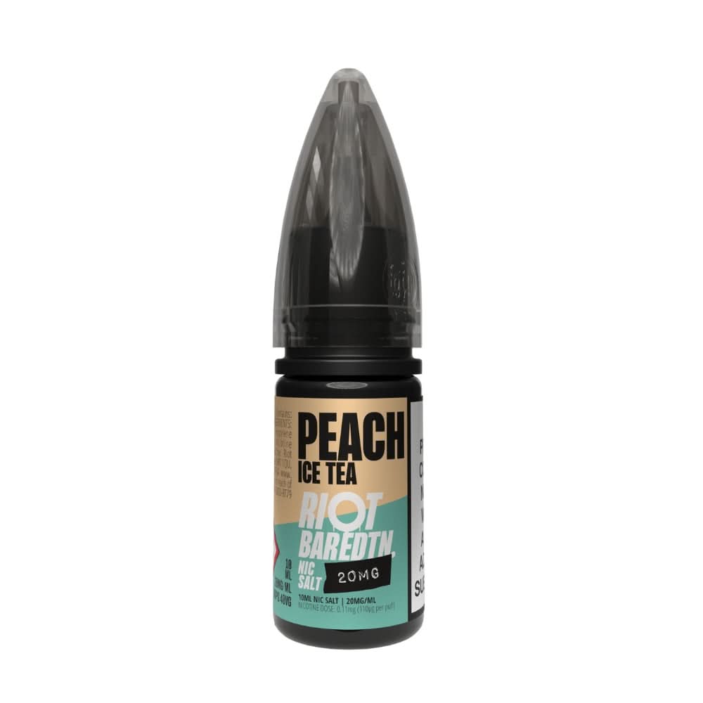 Peach Ice Tea Nic Salt E-Liquid Bar Edition by Riot Squad (10ml)