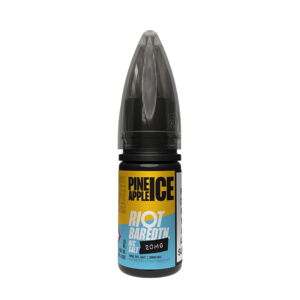 Pineapple Ice Nic Salt E-Liquid Bar Edition by Riot Squad (10ml)