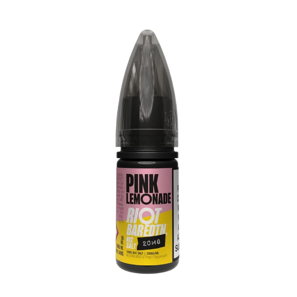 Pink Lemonade Nic Salt E-Liquid Bar Edition by Riot Squad (10ml)