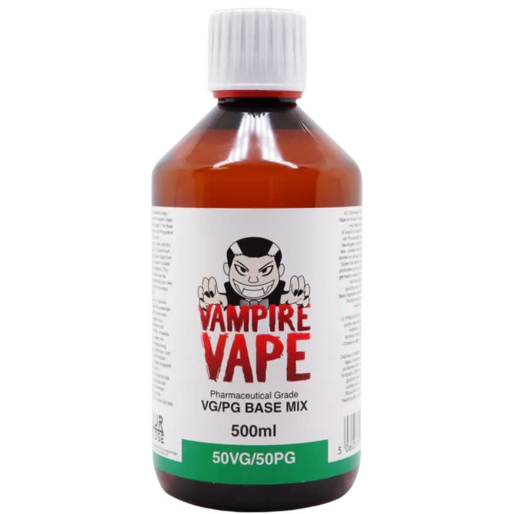 Base Mix 50VG/50PG E-Liquid by Vampire Vape (500ml)