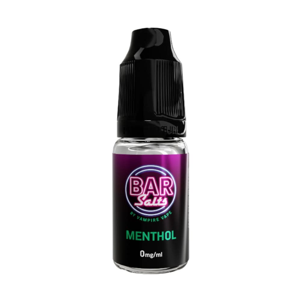 Menthol Nic Salt E-Liquid Bar Salts Series by Vampire Vape (10ml)
