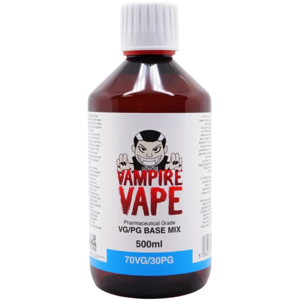Base Mix 70VG/30PG E-Liquid by Vampire Vape (500ml)