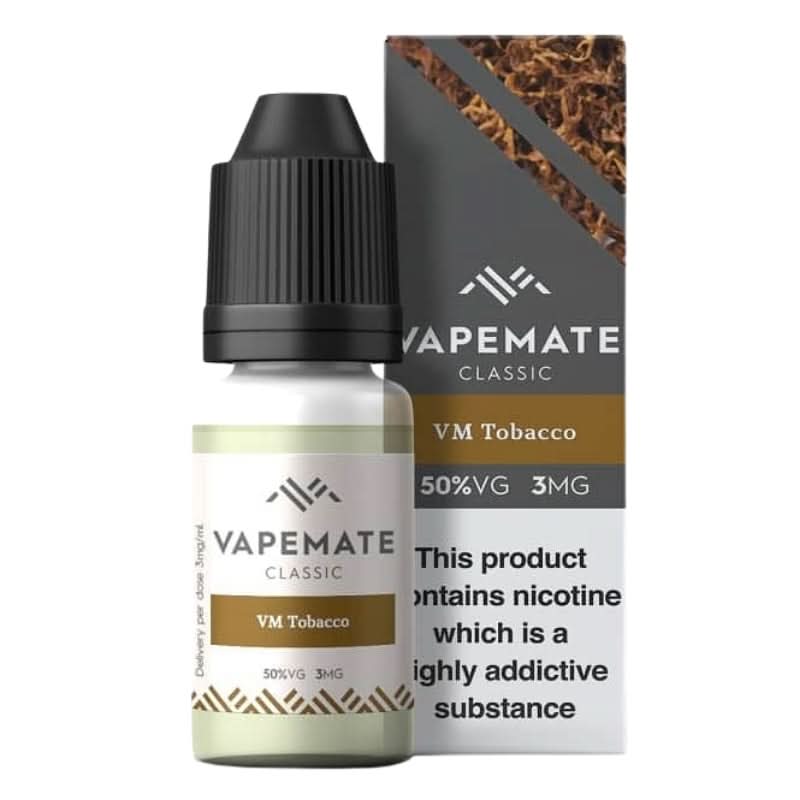 VM Tobacco E-Liquid by Vapemate (10ml)