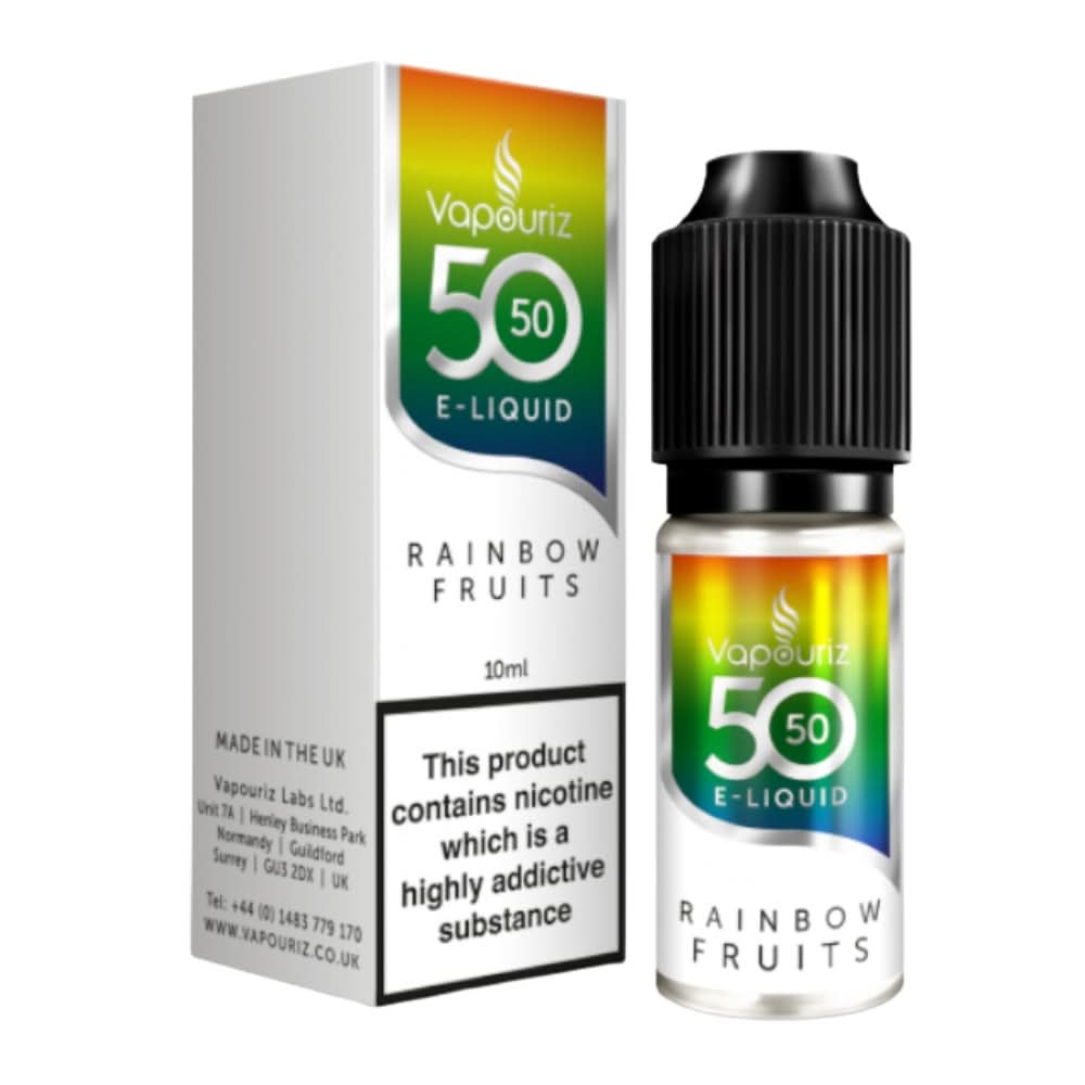 Rainbow Fruits E-Liquid 50/50 Series by Vapouriz (10ml)