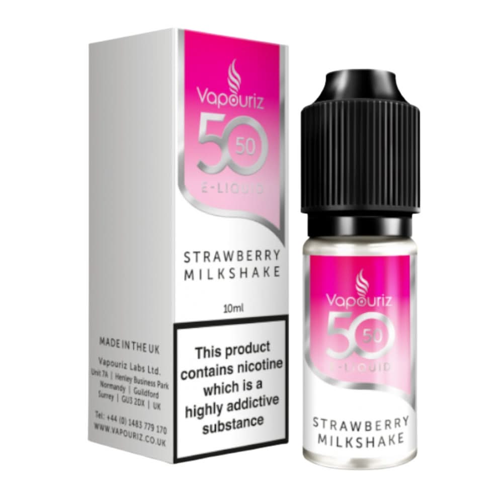 Strawberry Milkshake E-Liquid 50/50 Series by Vapouriz (10ml)