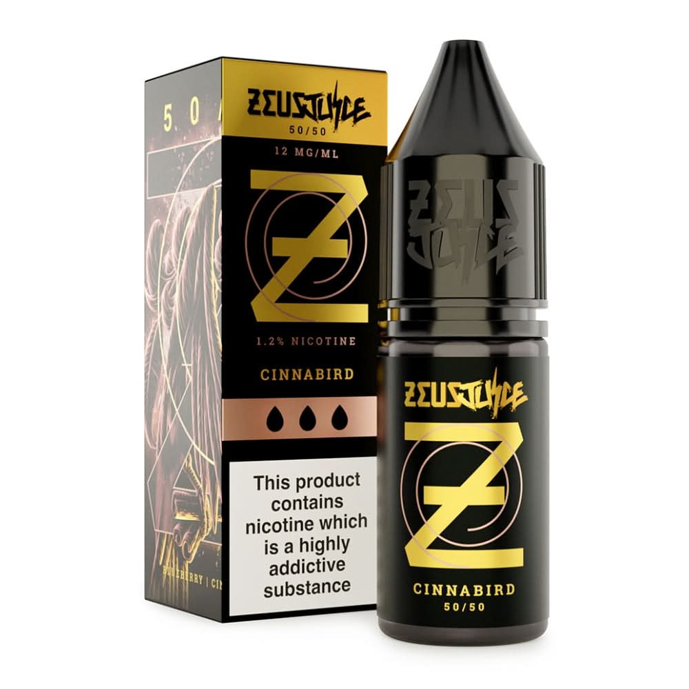 Cinnabird E-Liquid 50/50 Series by Zeus Juice (10ml)