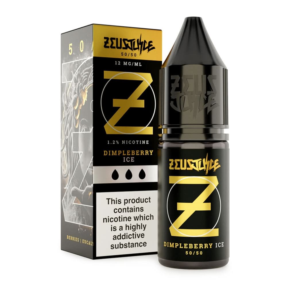 Dimpleberry Ice E-Liquid 50/50 Series by Zeus Juice (10ml)