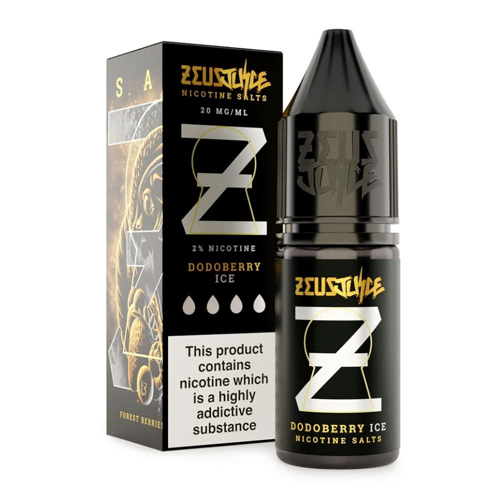 Dodoberry Ice Nic Salt E-Liquid by Zeus Juice (10ml)