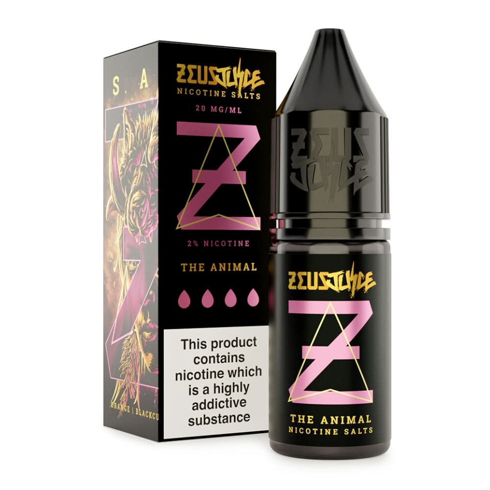 The Animal Nic Salt E-Liquid by Zeus Juice (10ml)