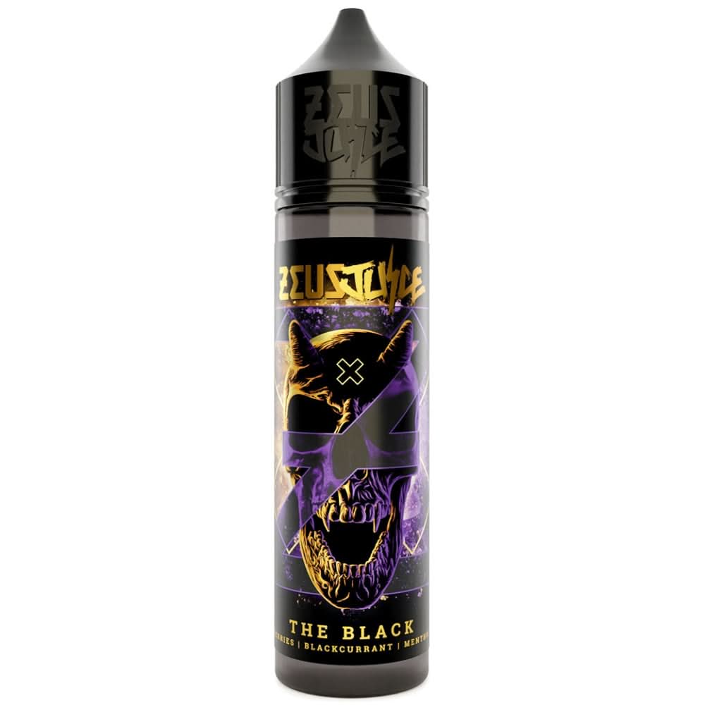 The Black Shortfill E-Liquid by Zeus Juice (50ml)