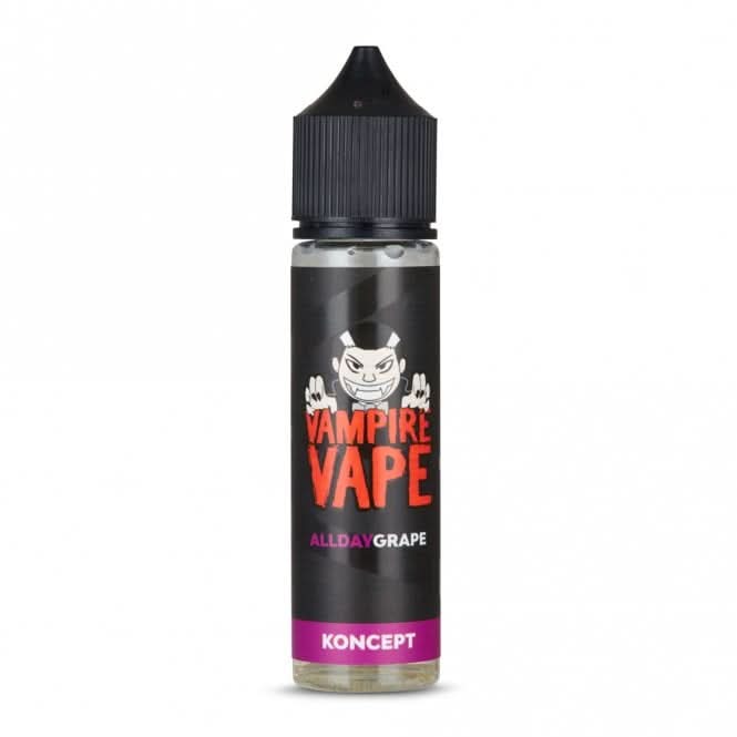 All Day Grape Shortfill E-Liquid Koncept Series by Vampire Vape (50ml)