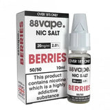 Berries Nic Salt E-Liquid by 88vape (10ml)