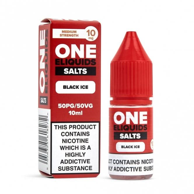 Black Ice Nic Salt E-Liquid by ONE E-Liquids (10ml)