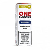 Blueberry E-Liquid 50/50 Series by ONE E-Liquids (10ml)