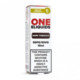 Dark Tobacco E-Liquid 50/50 Series by ONE E-Liquids (10ml)