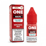 Fruity Berry Menthol Nic Salt E-Liquid by ONE E-Liquids (10ml)