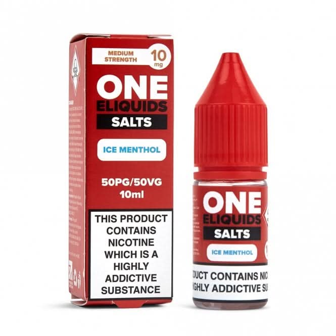 Ice Menthol Nic Salt E-Liquid by ONE E-Liquids (10ml)