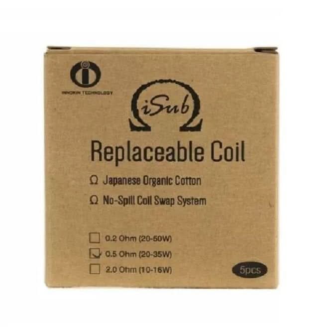 iSub Replacement Coils by Innokin (5 Pack)