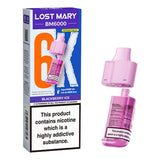 Lost Mary BM6000 Blackberry Ice Prefilled Vape Pods