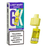 Lost Mary BM6000 Blue Razz Lemonade Prefilled Vape Pods
