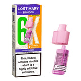 Lost Mary BM6000 Fizzy Cherry Prefilled Vape Pods