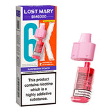 Lost Mary BM6000 Raspberry Peach Prefilled Vape Pods