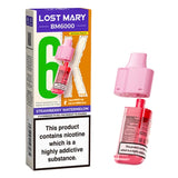 Lost Mary BM6000 Strawberry Watermelon Prefilled Vape Pods