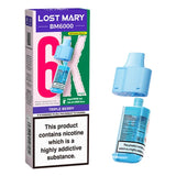 Lost Mary BM6000 Triple Berry Prefilled Vape Pods