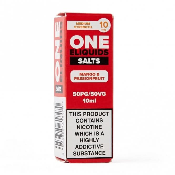 Mango & Passionfruit Nic Salt E-Liquid by ONE E-Liquids (10ml)