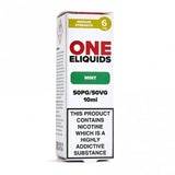 Mint E-Liquid 50/50 Series by ONE E-Liquids (10ml)