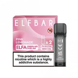 Pink Lemonade Prefilled Pods Elfa Series by Elf Bar (2 x 2ml)